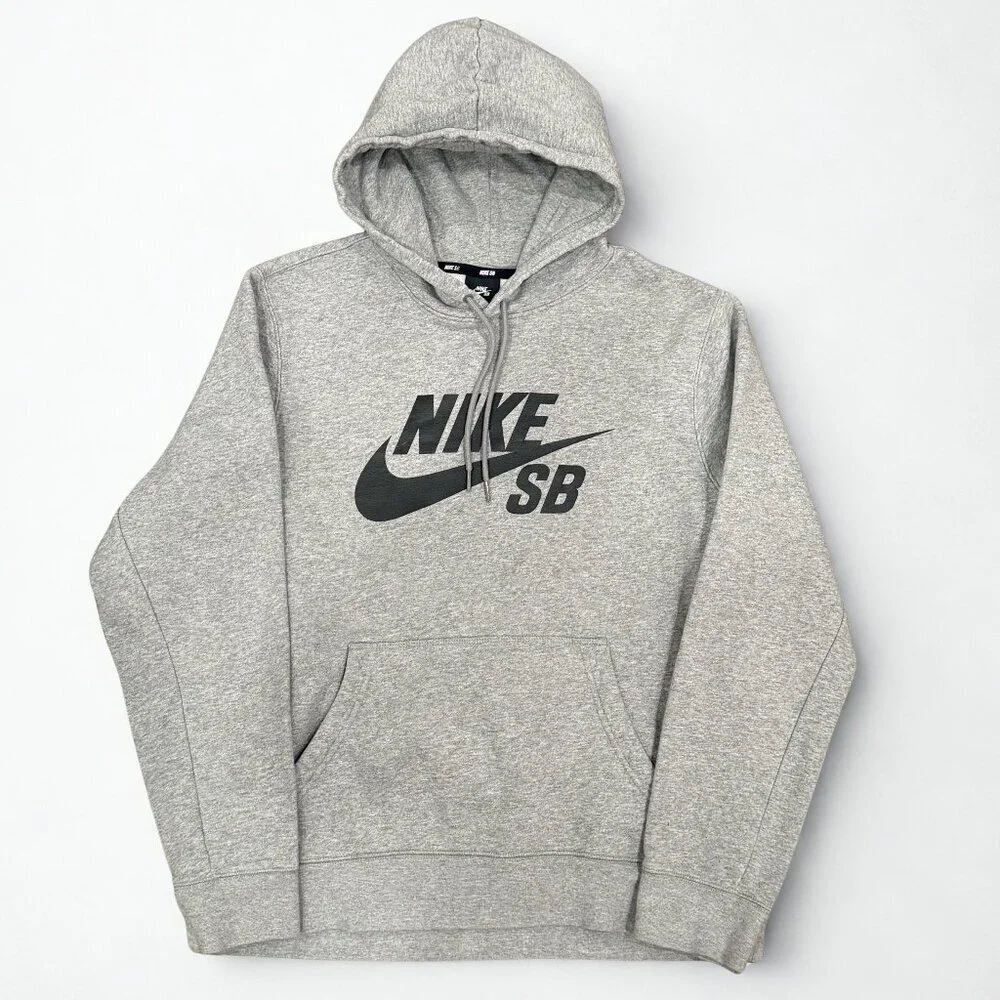 Nike SB Hoodie Gray Women’s Size Medium Streetwear Pullover - Picture 1 of 10